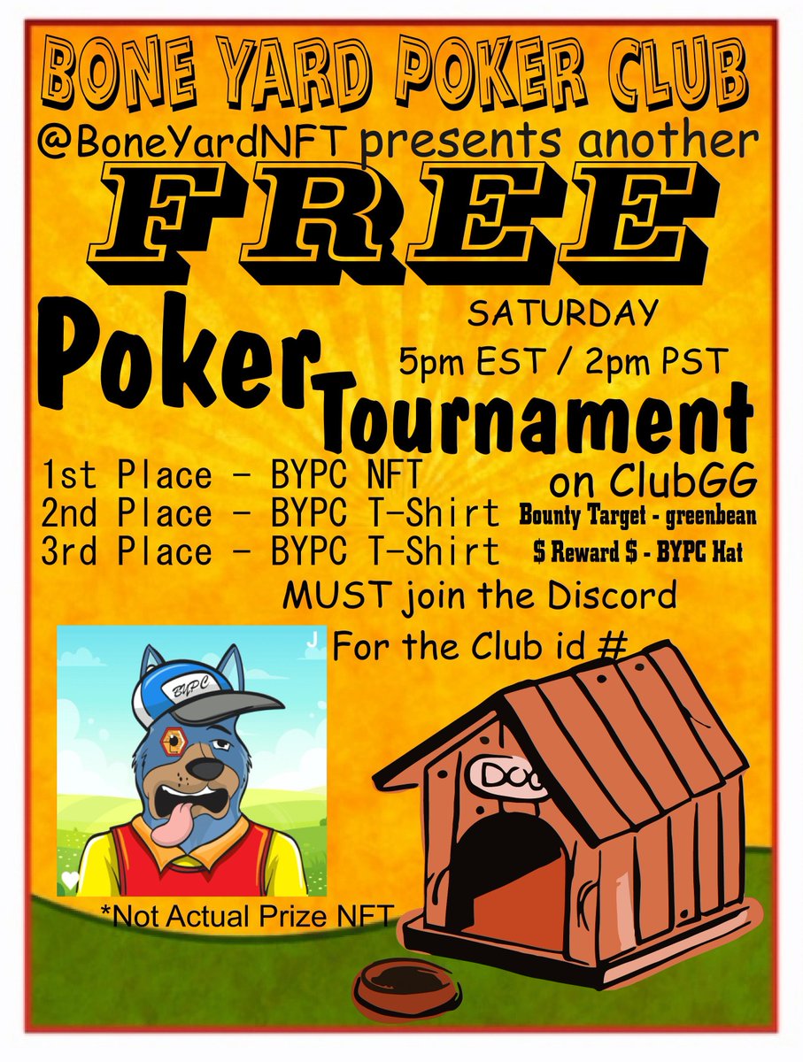 Bone Yard Poker Club tweet media