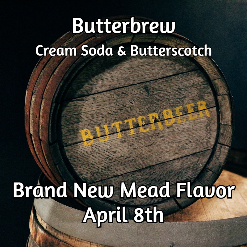 SnFMeadery's tweet photo. Brand new flavor coming out April 8th! A spell of cream soda and butterscotch!
.
.
.
.
#scaleandfeathermead #scaleandfeather #mead #butterbrew https://t.co/UXsI9aYkdG