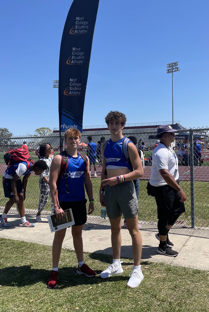 Good day out here at <a href="/Rivals/">Rivals</a> camp with <a href="/PaxtonLafont/">Paxton Lafont</a> <a href="/ChiassonGrant/">Grant Chiasson</a> <a href="/KyleLasseigne/">Kyle Lasseigne</a>