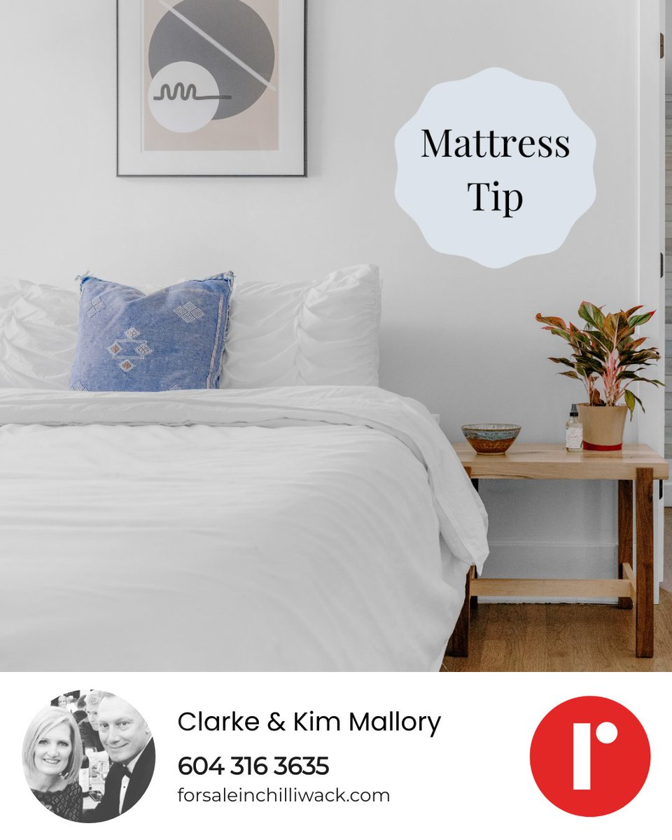 2amazingagents's tweet photo. A mattress can go a long way with some easy tips to preserve its life:

1) Make sure it's properly supported
2) Use a mattress protector
3) Rotate the mattress regularly
4) Wash your linens frequently

Comment below with any additional tips. https://t.co/jwSQHxHFRT