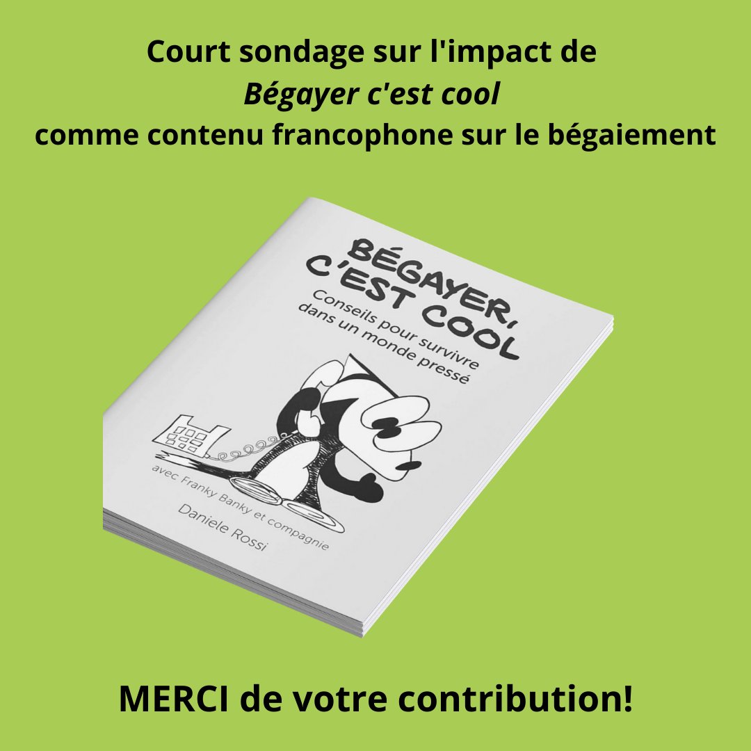 ABCbegaiement's tweet photo. Avez-vous écouté un ou des épisodes de « Je je je suis un #podcast » et/ou lu le livre « Bégayer c’est cool »? Remplissez un court sondage pour aider à mesurer l'impact du contenu francophone sur les personnes touchées par le #bégaiement. 
https://t.co/PWwr5RnkSt https://t.co/DuCnNqfEuq