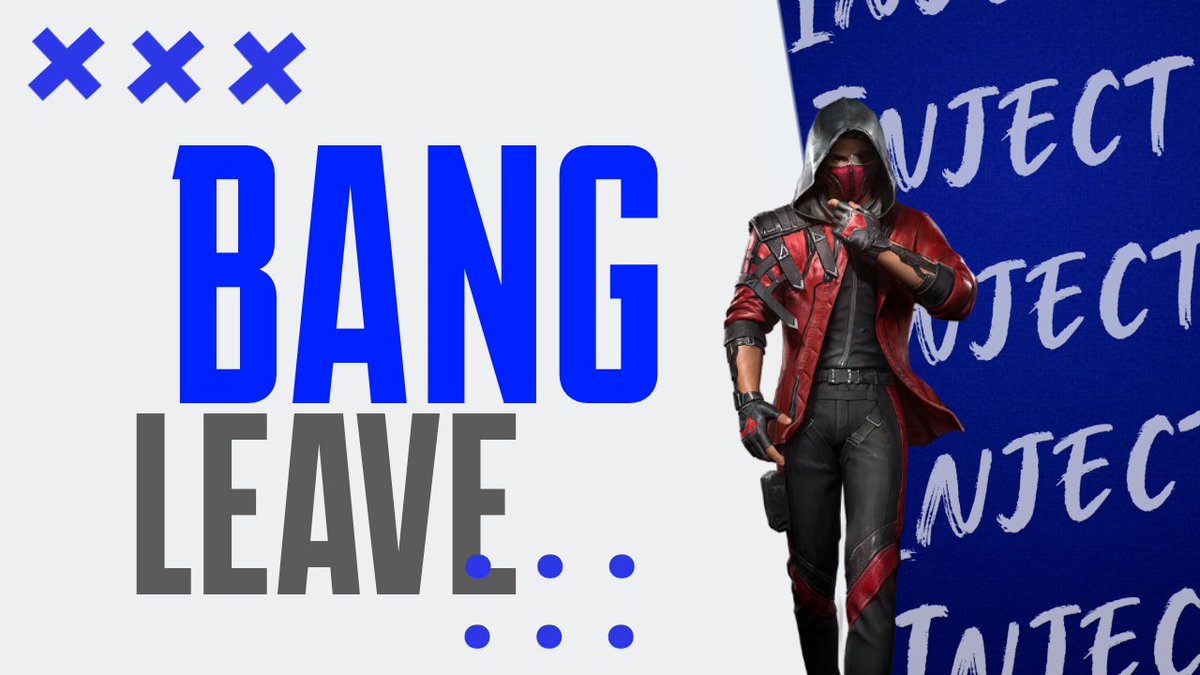 e_inject's tweet photo. Hey Twitter π
We announce that @Bang300IQ is leaving the @e_inject team.
Good continuation to him πͺ
#TopInject #leaves #news #NEWSTATEMOBILE https://t.co/4rAmeLTfDN