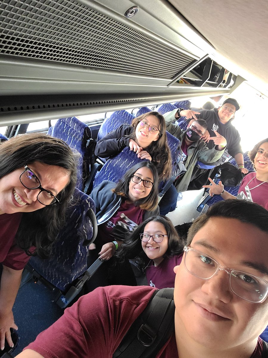 On our way to competition at the DI Lone Star Finals! Representing the flagship <a href="/Socorro_HS/">Ignacio Estorga</a> ! Go bulldogs!! #TeamSISD #SISD_GT #TXDI <a href="/RRodriguez_SHS/">Rosalva Rodriguez</a>
