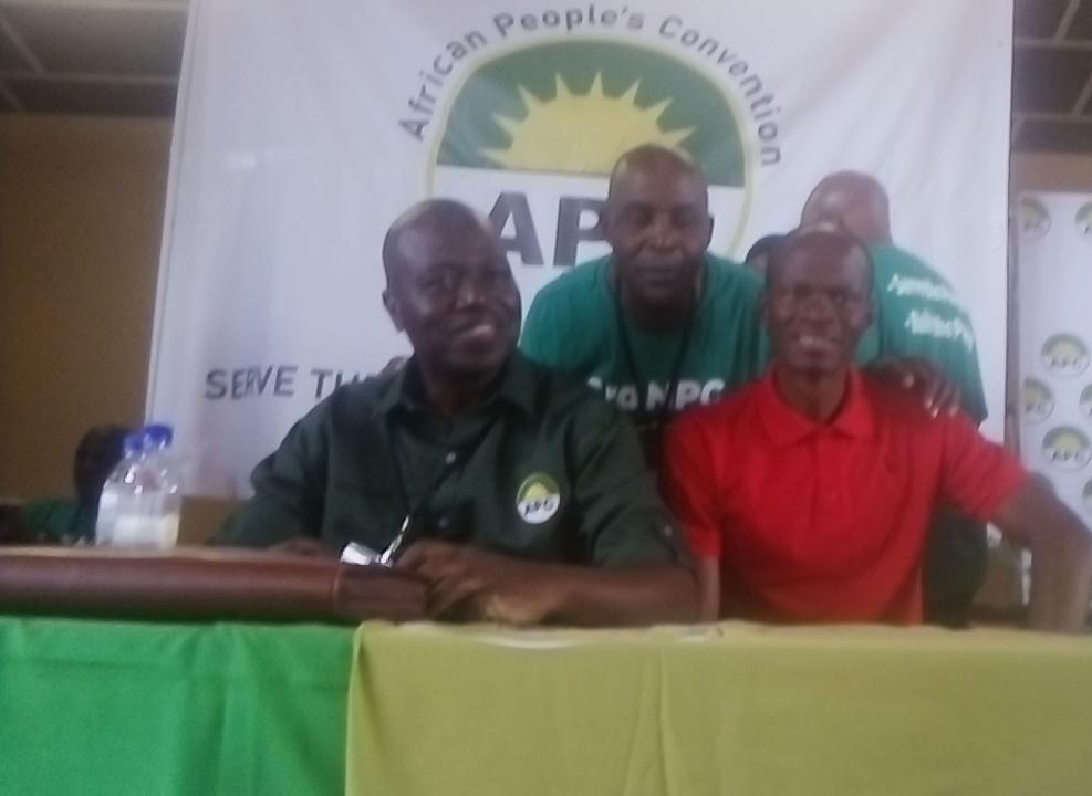 SPLMofficial's tweet photo. SPLM President Vusi Shongwe attended the African People's Convention (APC) 3rd congress held at Giyani Limpopo (19th -21st March 2022). He attended at the invite of APC leader Themba Godi. The SPLM has a long standing relationship with the APC-dating back to 2017 #SPLMyemaSwati https://t.co/NIPDMQev7s