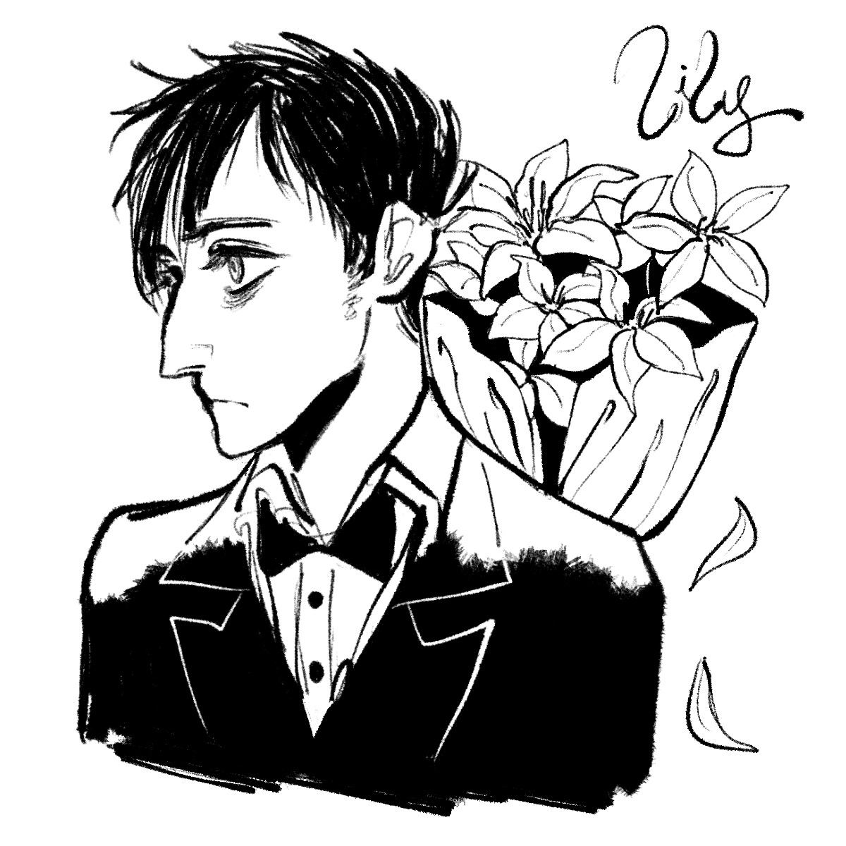 COTY_113's tweet photo. She likes lilies๐#Gotham #Penguin https://t.co/FwFJQyEFK0