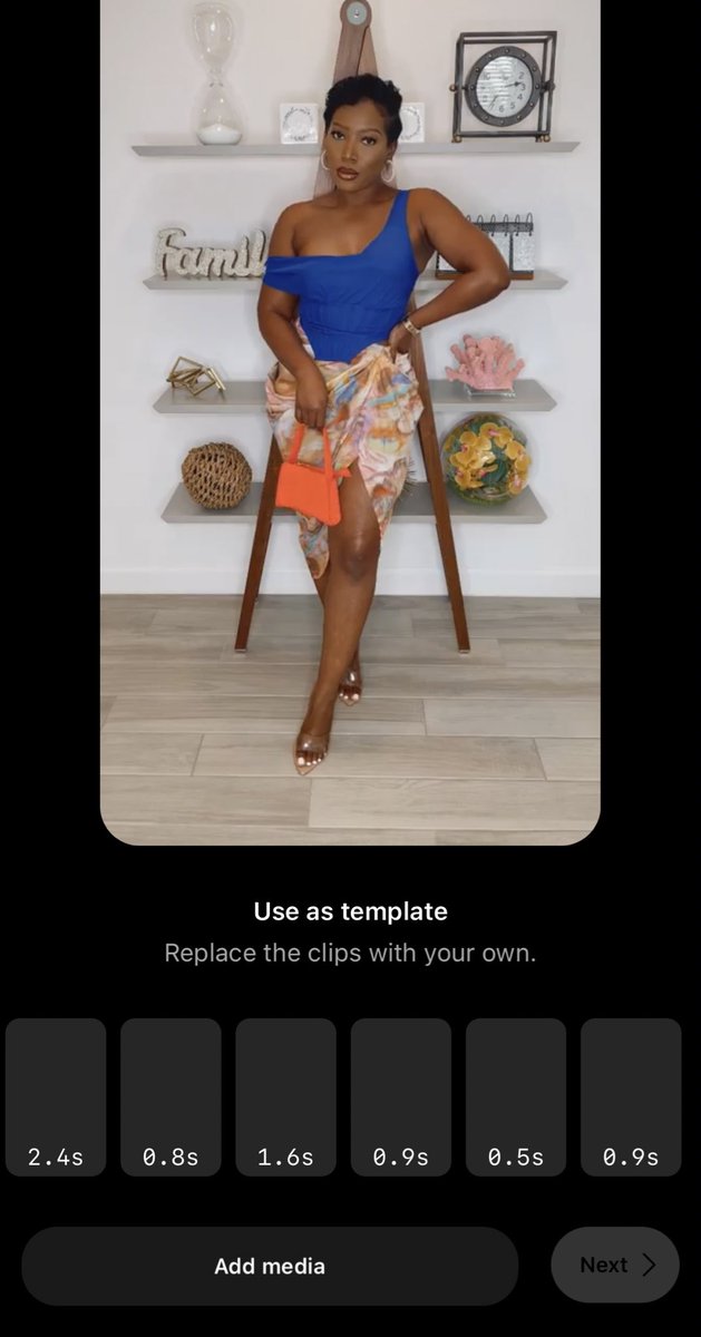 Instagram has started testing new Templates for Reels