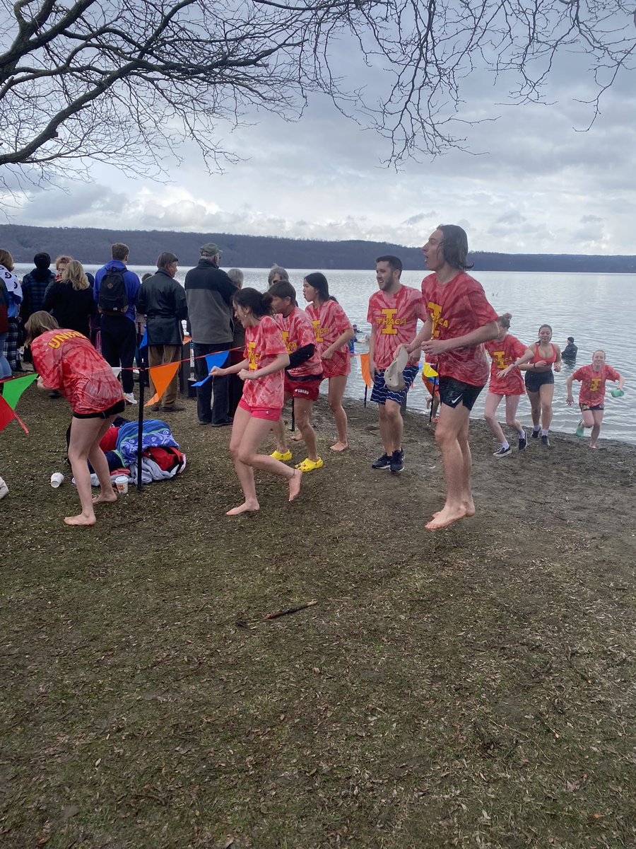 IthacaUnified's tweet image. Our @IthacaNYSchools YAC had a great time today at the @SpecOlympicsNY @PolarPlungeNY! We raised more than $2500 for an amazing cause and had a blast freezin for a reason!🥶