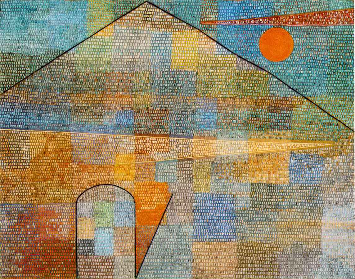 artistklee's tweet photo. Ad Parnassum, 1932 #expressionism #klee https://t.co/bfNL3cWsP3