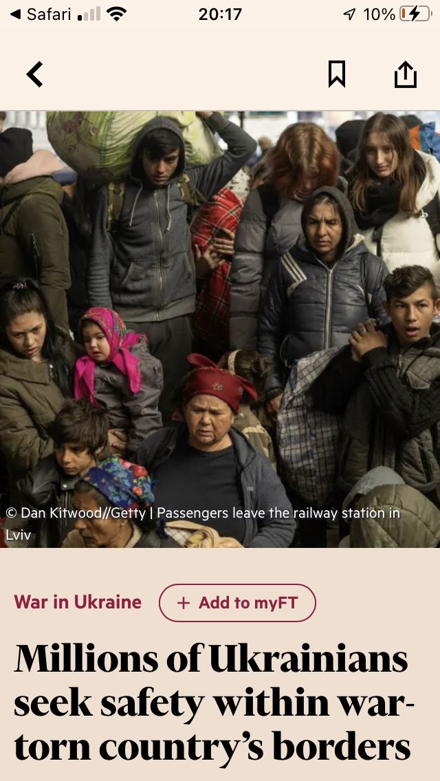 Finally, the mainstream media show an image of refugees from Ukraine that is not only about white-skin people. Thanks @FinancialTimes @FT 

#ukraine #ukrainewar #russia #russiaukraine #romapeople #romani #standwithroma