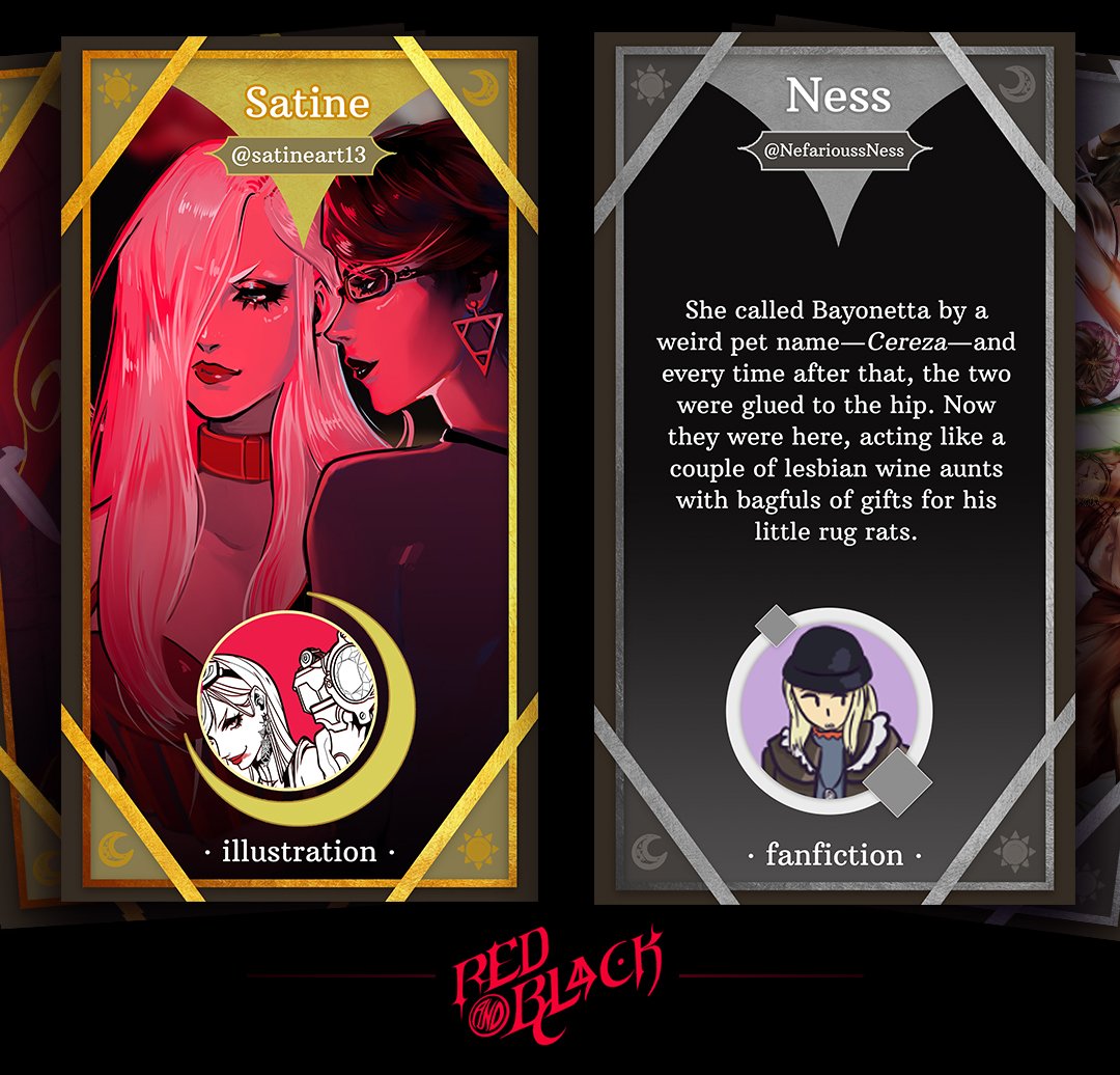 RedAndBlackZine's tweet photo. 🌜CAST REVEAL🌛
Tonight we have the delight to introduce our second writer, @NefarioussNess !! 💕 Along side @satineart13 as an illustration contributor ~ ⭐ https://t.co/xTxxpFimlN