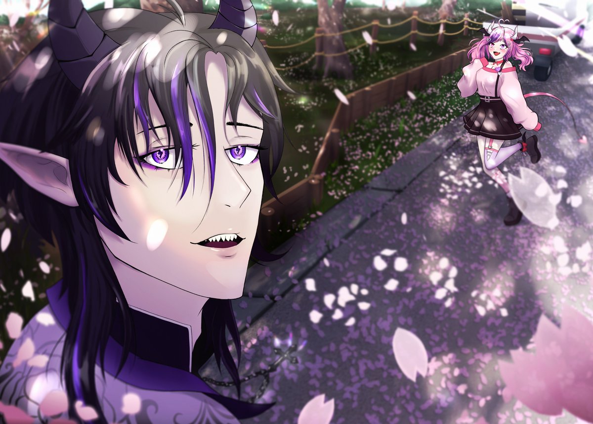 blablobby's tweet image. Taking over Hell can wait; spring doesn't🌸
@BubiVT @ironmouse #bubiart #ironmouseart