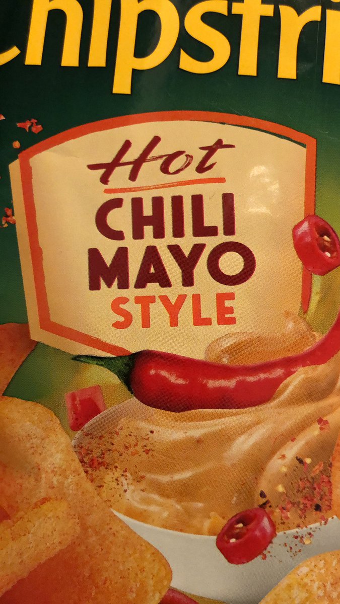 Ich, im Supermarkt: Geil, Hot Chili Mango Chips!
Ich, zu Hause: Fuck.