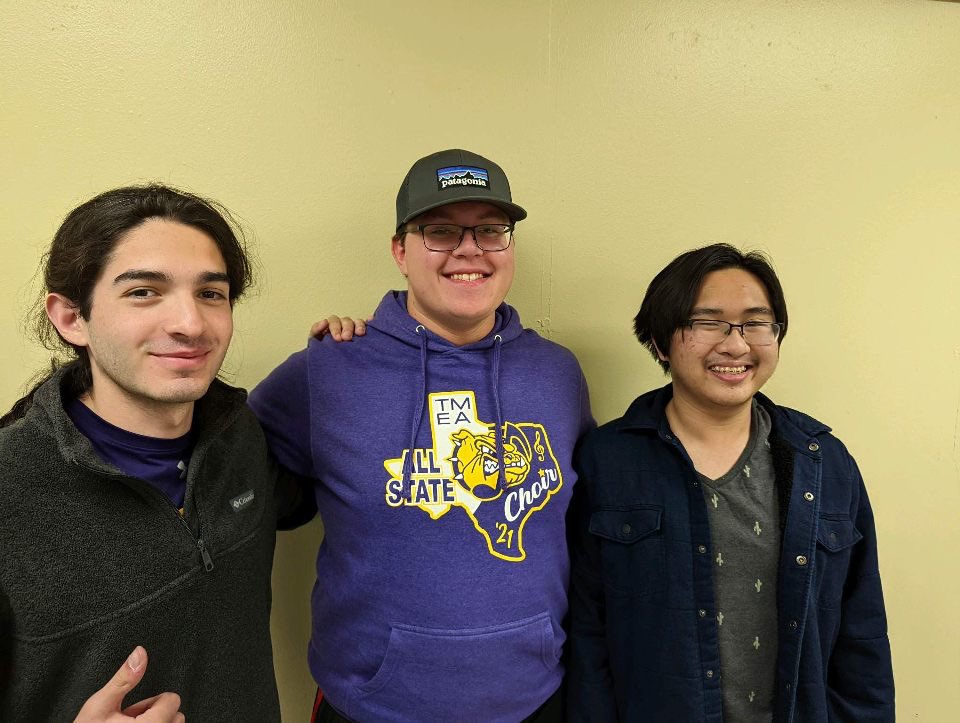 UIL 31-5A District Current Issues and Events Individual Awards: Alberto 3rd, Tyler 4th, and Kenneth 1st <a href="/Mchi_Yearbook/">McHiYearbook&News</a> <a href="/McHiPride/">Dr. Albert Canales</a>