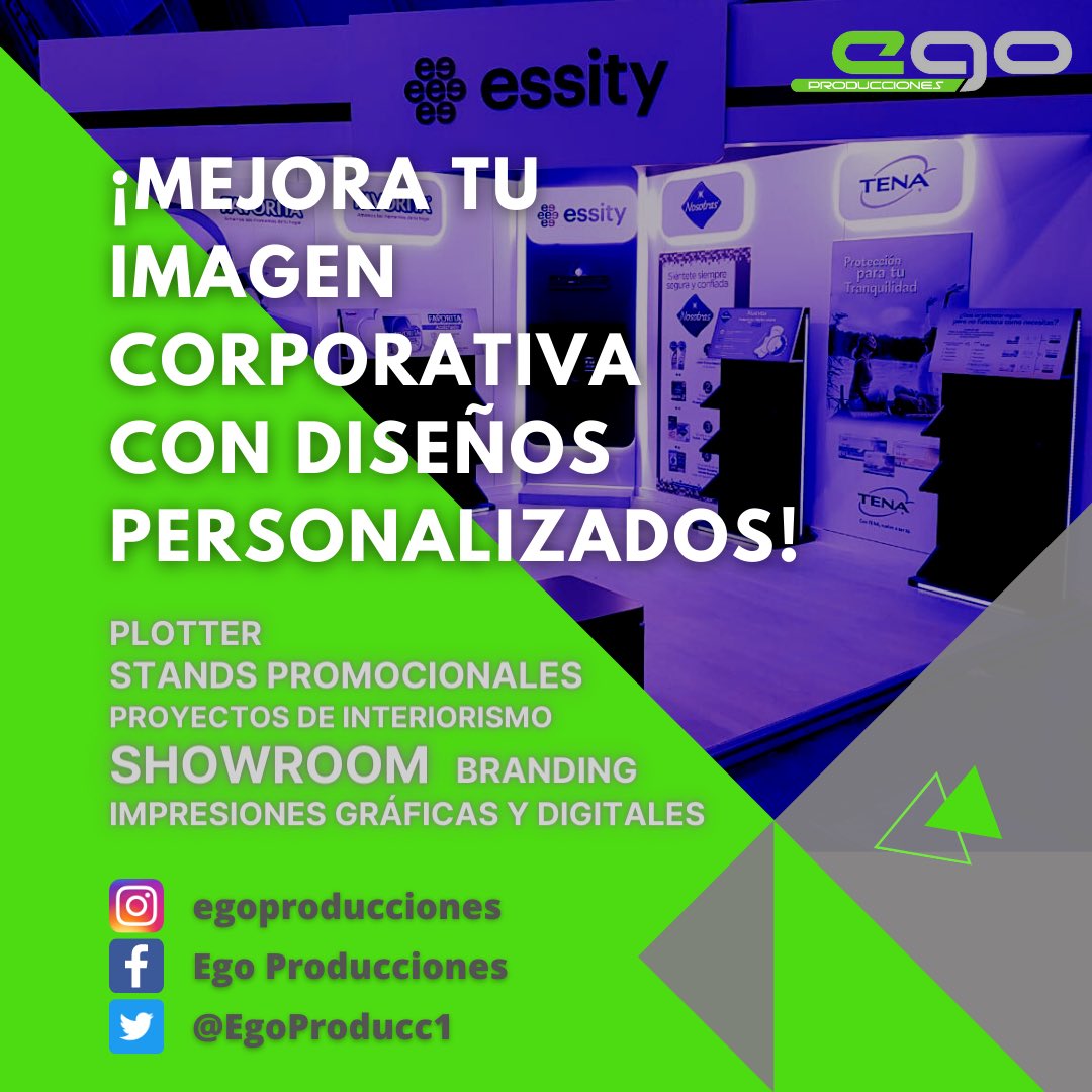 EgoProducc1's tweet photo. Desarrollamos diferentes servicios que mejoran la imagen corporativa de #empresas, #pymes y #emprendimientos. 
¡Recuerda que en nuestras #plataformas #digitales, pueden encontrar algunos trabajos que realizamos para importantes #marcas del país! https://t.co/ww5RGCRnbW