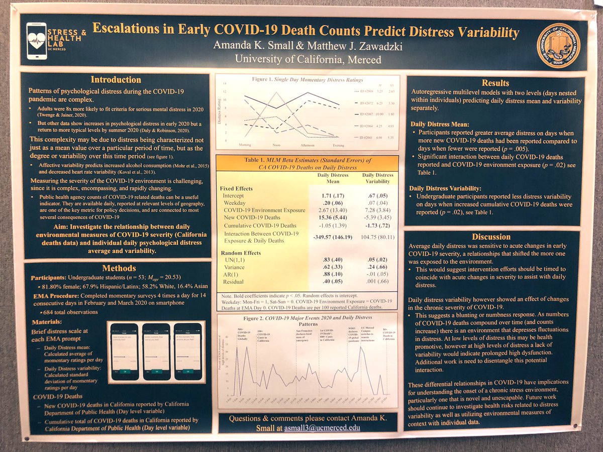 AmandaKSmall's tweet photo. Last day of #aps2022longbeach is off to a good start. I’m excited to present a portion of my dissertation this afternoon during the poster session! https://t.co/QSw25Akpfb