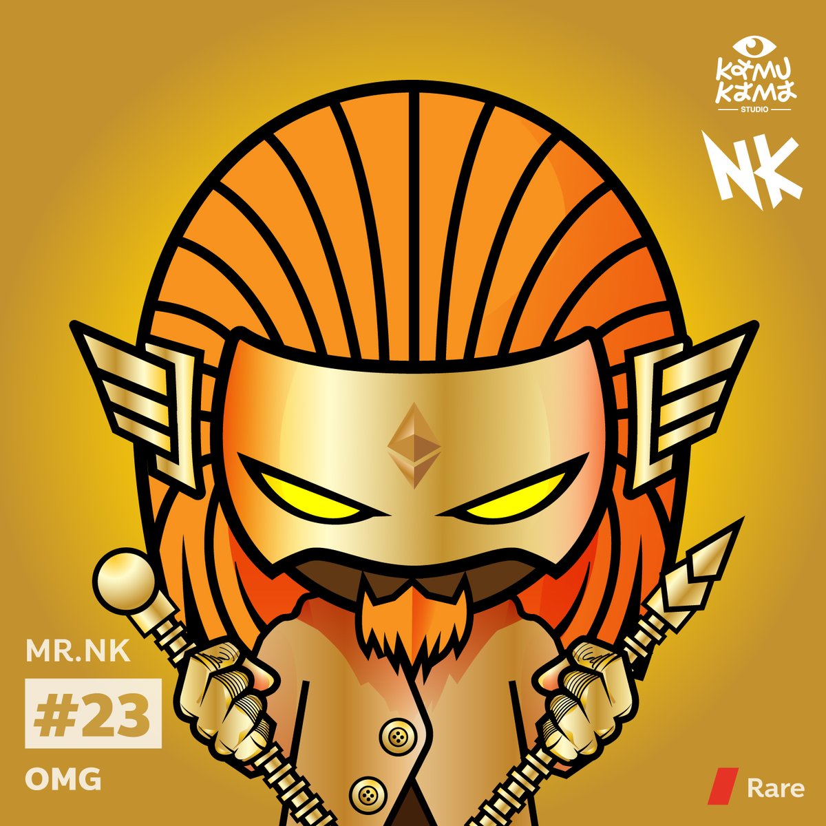 KamukamaStudio's tweet photo. NEW DROP!
No.23 :OMG!
Type : Rare
Visit Collection : https://t.co/7J524QsUw2
#MRNK #KamukamaStudio
#ThaiNFT #NFT #NFTCommunity #nftart #NFTTHAILAND #nftcollectors #23 https://t.co/rxBcg9gEpz