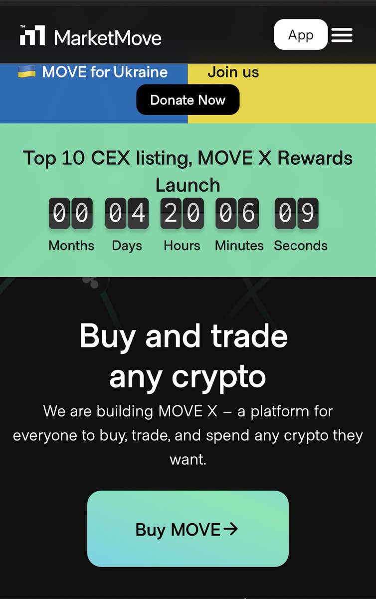 lovemonkey_069's tweet photo. 420.69 anyone??
@MarketMoveAI top tier 1 CEX listing and MoveX rewards launch in 4 days 20 hours 6mins and 9 seconds! LFG!! 😎🙌🙌 https://t.co/rNWn9lug2G