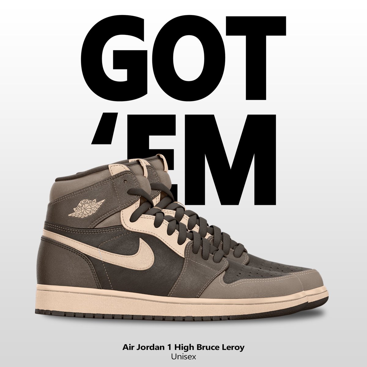 JaleelMDesigns's tweet photo. Air jordan 1 High concepts “ Bruce Leroy “ and “ Sea Turtle”. #sneakerhead #hypebest #Nike #jordan https://t.co/PYOEaRLrsb