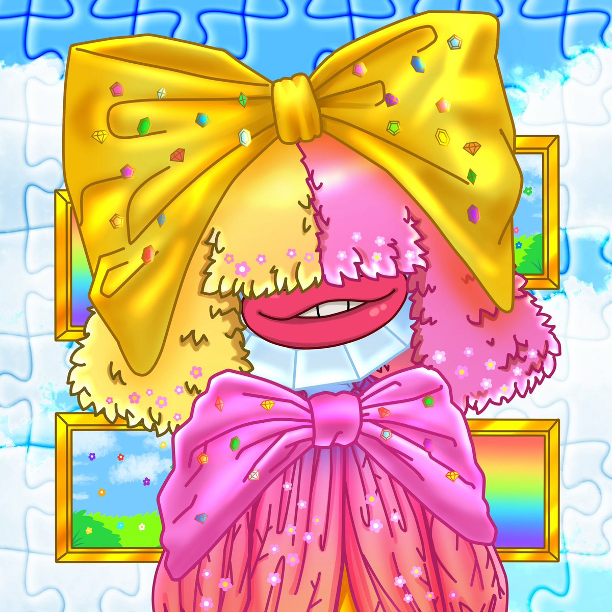 The ultimate weirdo blessing <a href="/ILYYWNFT/">I Like You, You're Weird Bot</a> . I like you, you're weird!