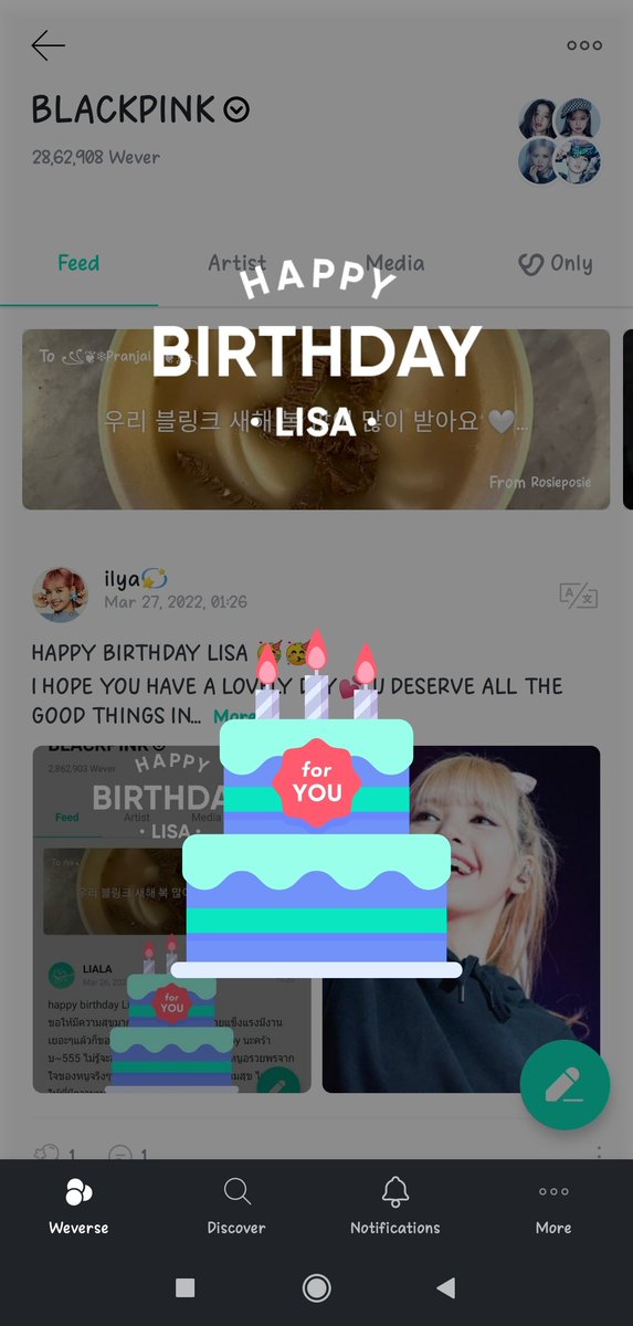 PranatiPatnaik2's tweet image. Happy Birthday To Our Dance Queen Lisa 💞🥳🎂🎉 @BLACKPINK #HappyBirthdayLisa
#HappyLisaDay