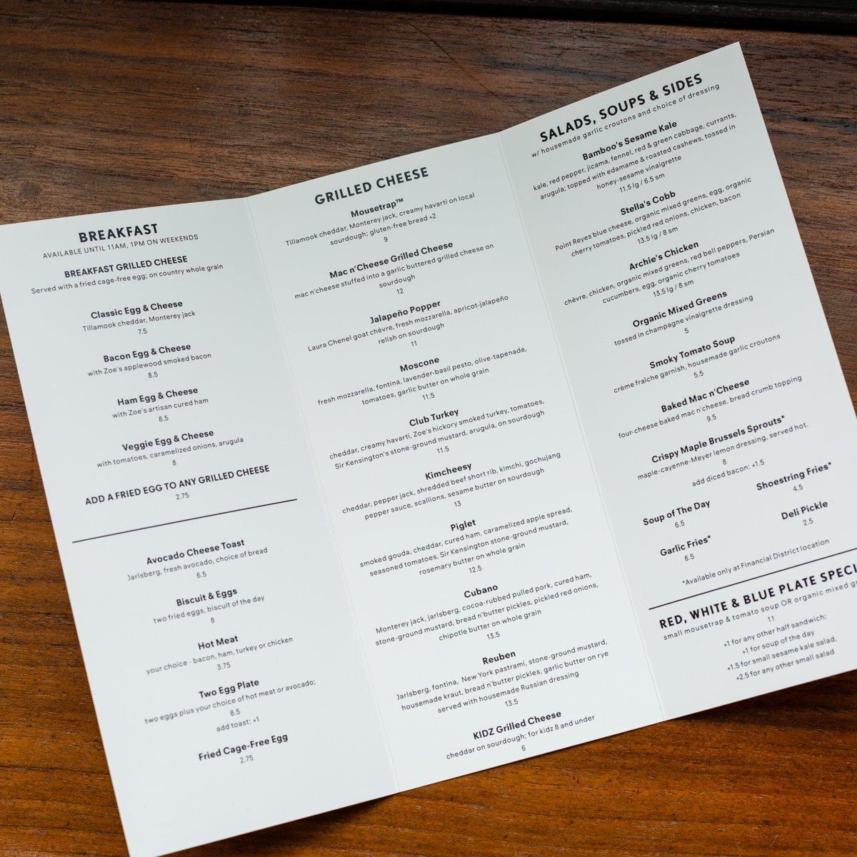 With so many options to choose from, we know it can be overwhelming trying to just pick one. As your grilled cheese experts, we're here to help you narrow it and help you find the perfect sandwich. #WEAIMTOCHEESE