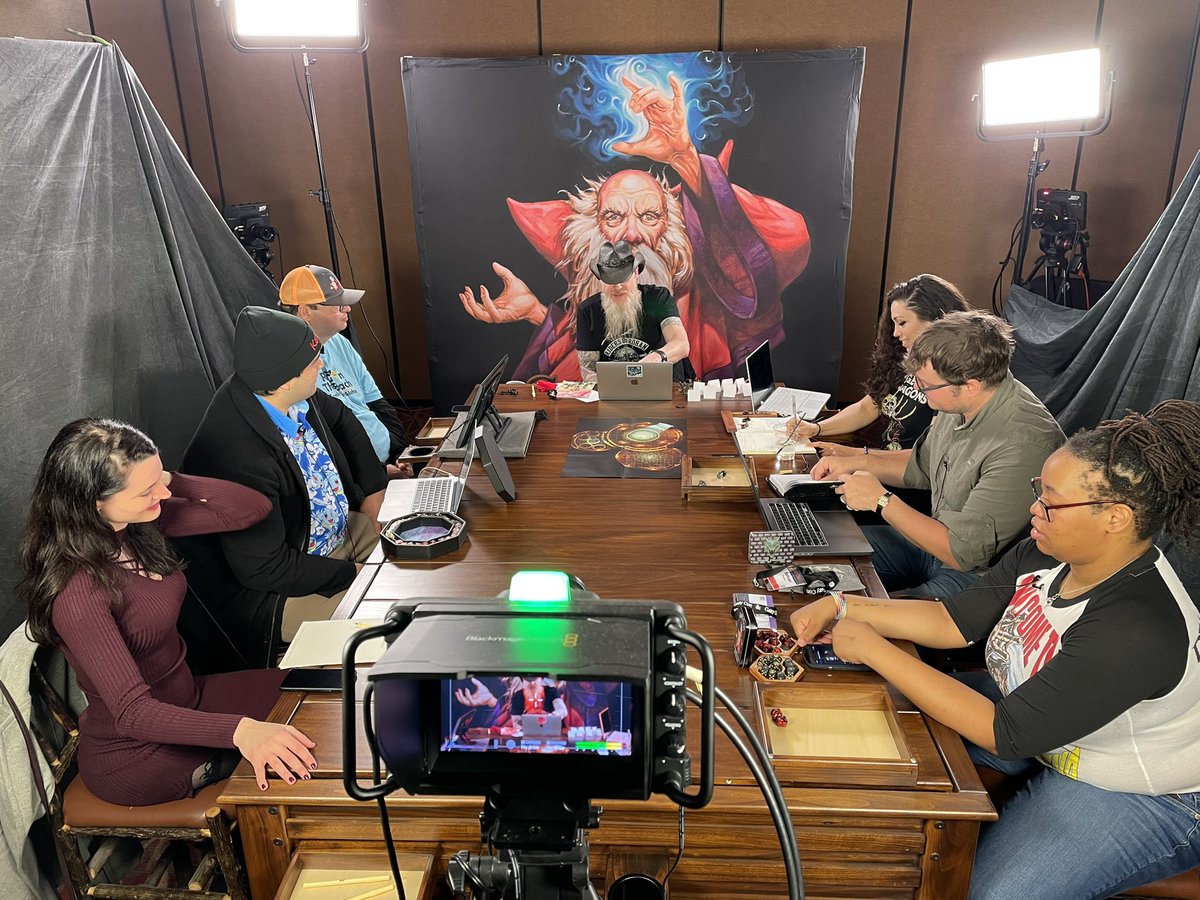 TheBillAllan's tweet photo. We’re live at @GaryCon with @jasoncmiller running “Epic Adventures Tower of the Lich Empress”. We have giveaways in chat! Tune In at https://t.co/Hd3BNS344G ! @UltraProIntl @idlechampions @HammeredTables @HeroForgeMinis @roll20app
#garycon #dnd https://t.co/KRI9NmyNd6