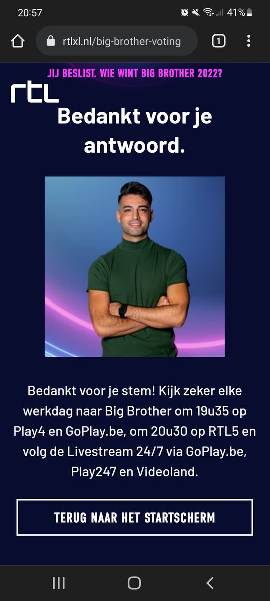 Jacqzoheetik's tweet photo. Hoppa, terechte winnaar 🎉#TeamSalar #Bigbrother https://t.co/Yjs4JVK5NK