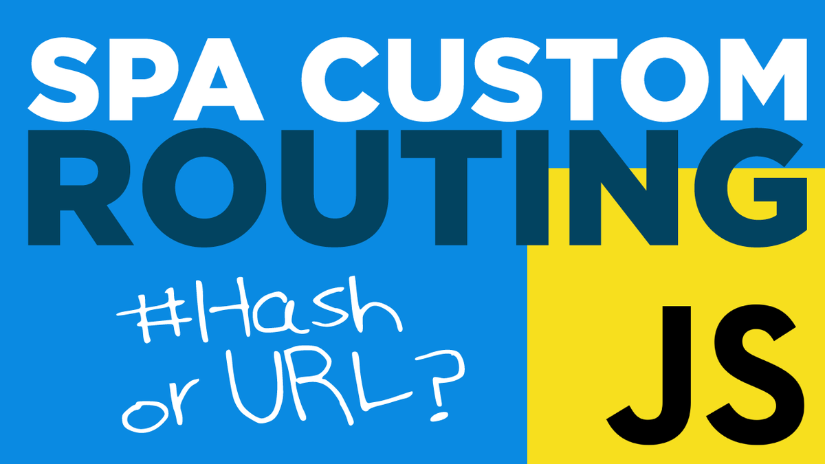 thedevdrawer's tweet image. Do you use hash or URL routing for your single page application in JS? youtu.be/JmSb1VFoP7w