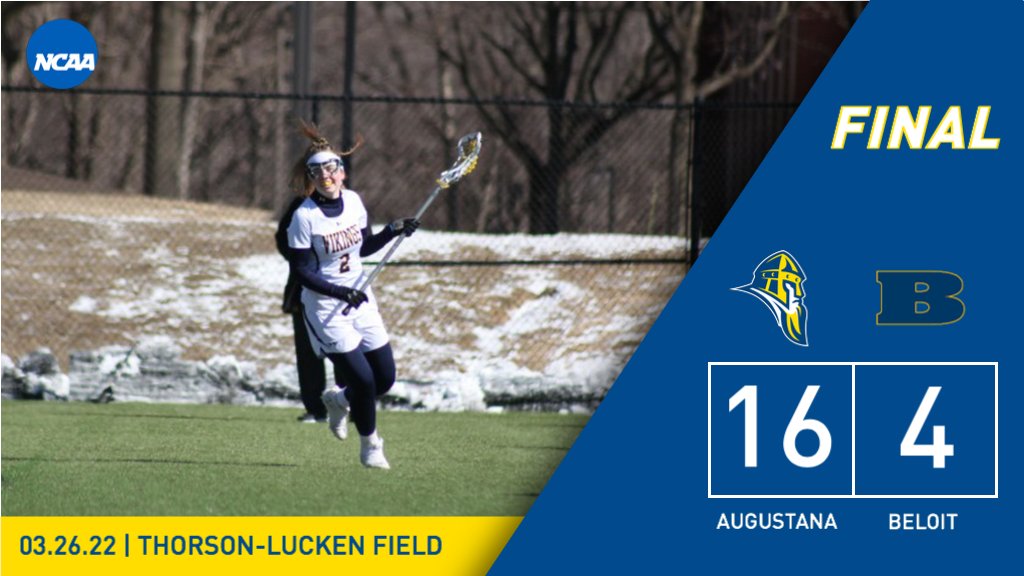 augieathletics's tweet photo. .@Augie_Lax makes it a successful return home with a double-digit victory over the Buccaneers! https://t.co/PGpxq7NtmH
