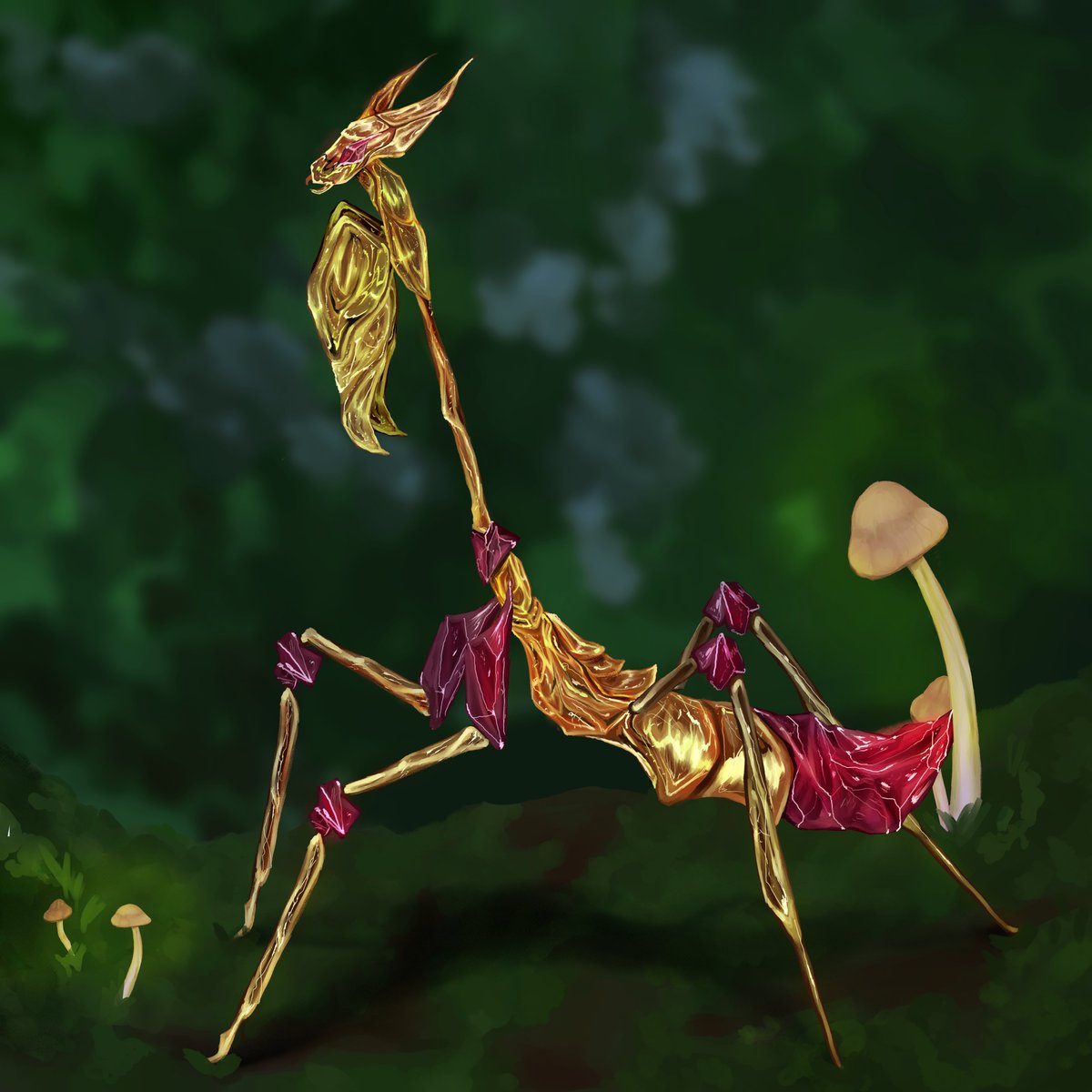 ✨30 MINS LEFT Gongylus gongylodes spinella is LIVE ON <a href="/exchgART/">Exchange Art</a>!✨

Reserve price: ◎ 1
Link ➡️: bit.ly/3iK7cyV
Remember you are getting a pNFT for submitting your bids
#solana #SolanaNFTs #NFT #SOL