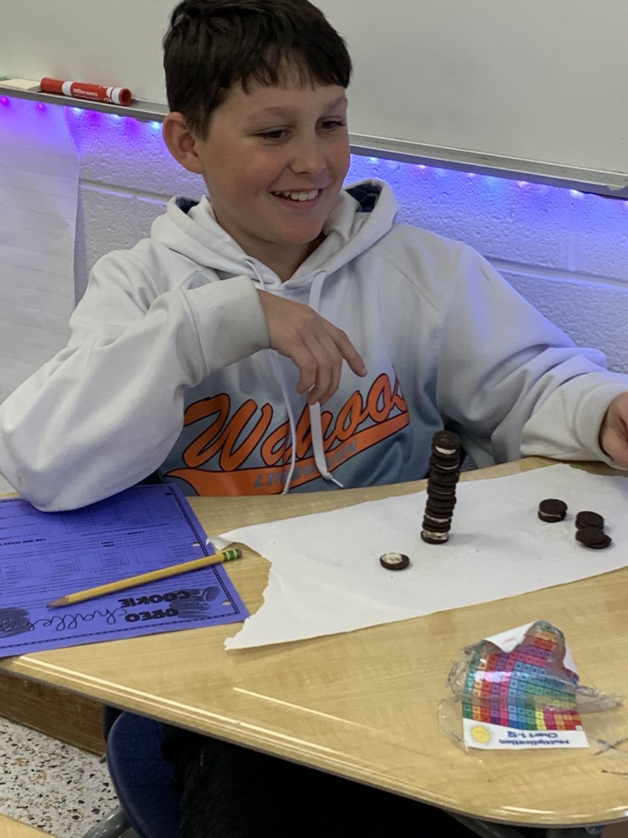 Exciting introduction to mean, median and mode with an Oreo tower activity in Mrs. Graham’s 6th grade classroom at Brandon Middle School. <a href="/BrandonChargers/">Brandon Chargers⚡️</a> <a href="/ChristyMcQueen/">Mcqueeney</a>