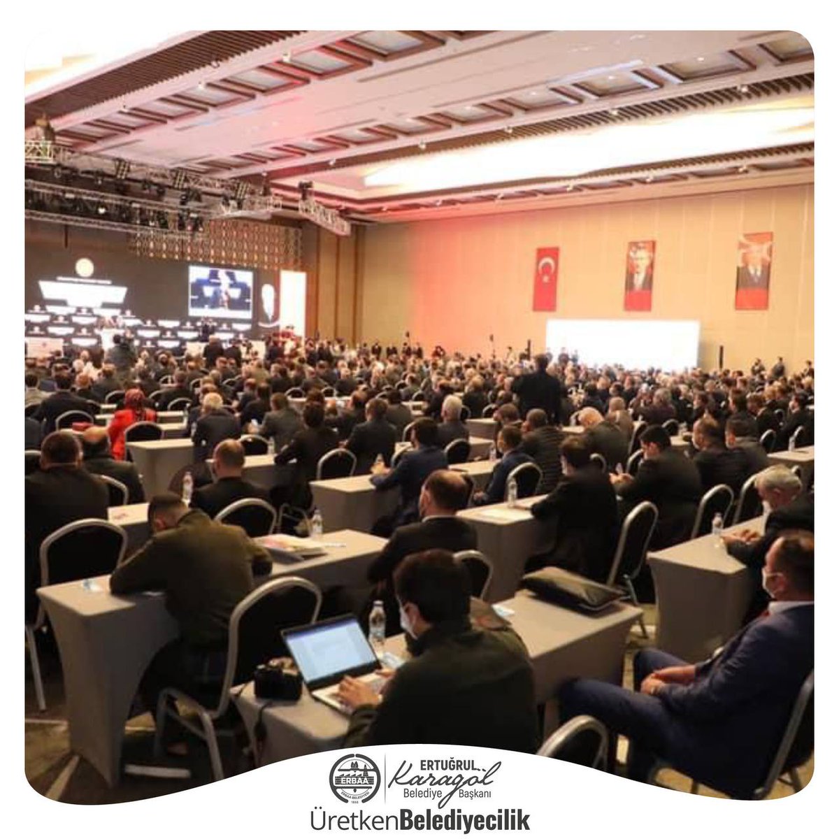 Ertugrulkaragol's tweet photo. Genel Merkezimizin Antalya’da düzenlemiş olduğu Belediye Başkanları toplantısına katılım sağladık. https://t.co/Fr6Xkkn0wx