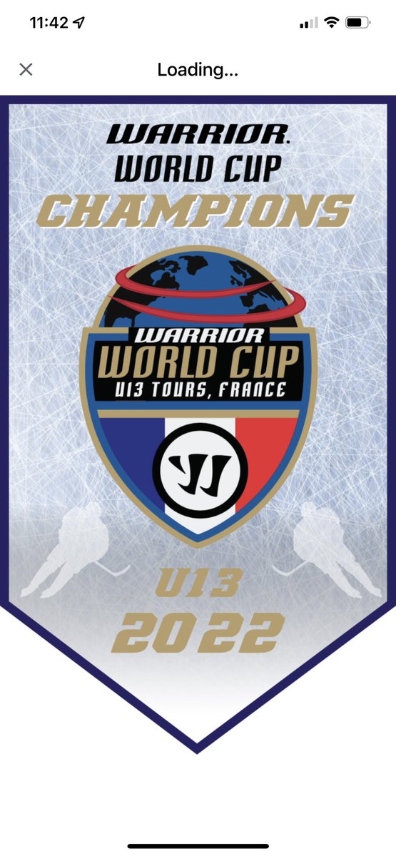 Who will take home the championship banner this year? <a href="/WarriorHockey/">Warrior Hockey</a> #france #warriorworldcup