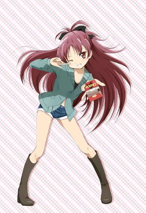 3月9日に続いて、さくらの日ということで、佐倉の杏子ちゃん上げておきますの巻。(過去絵で失礼します) 