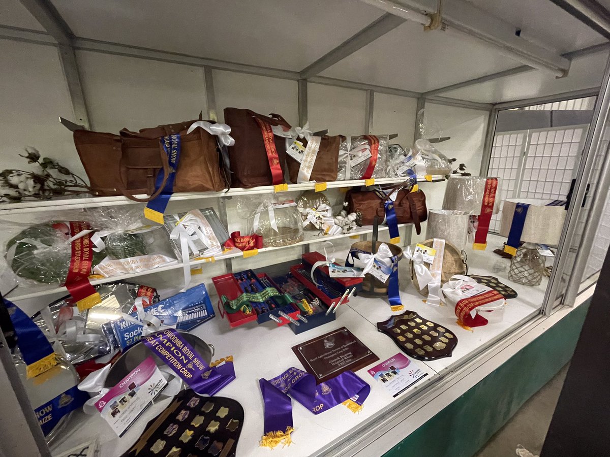 Some of the amazing prizes, presented on Friday to the winners of the 2022 RASQ Crop Competition. Thanks again to our generous sponsors.