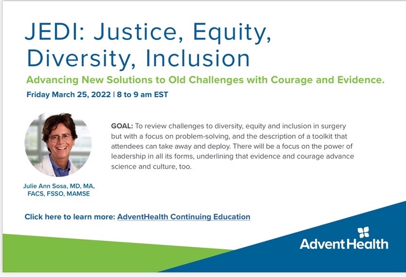@SprinkleMD | JHU | UPenn | Gillings | AH Orlando (@sprinkle_md) on Twitter photo Thankful, energized, and activated to have had Dr. Sosa graciously fly across the country and give our inaugural multi-specialty JEDI grand rounds. Grateful for those like her that came before, and hopeful we continue to #BreakTheBias <a href="/Jasosamd/">Julie A Sosa, MD</a> <a href="/michellerene139/">Michelle Horowitz, MD</a> <a href="/Brazelle_Morgan/">Morgan Brazelle</a> Thankful, energized, and activated to have had Dr. Sosa graciously fly across the country and give our inaugural multi-specialty JEDI grand rounds. Grateful for those like her that came before, and hopeful we continue to #BreakTheBias <a href="/Jasosamd/">Julie A Sosa, MD</a> <a href="/michellerene139/">Michelle Horowitz, MD</a> <a href="/Brazelle_Morgan/">Morgan Brazelle</a>