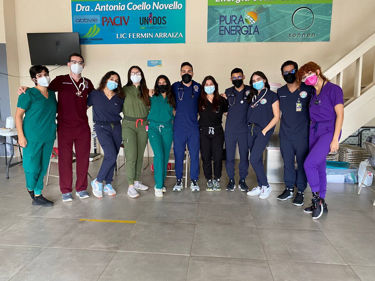 Today we had a great PM&amp;R clinic with Medicina Urbana and OPSM UCC in Utuado, Puerto Rico 🇵🇷  Thanks to all the volunteers and people that made this possible