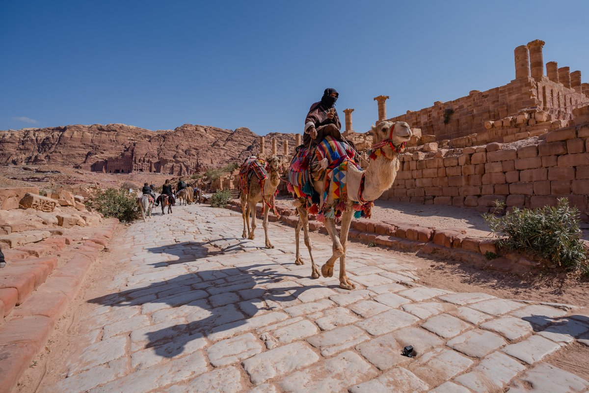 divergenttravel's tweet photo. Welcome to the colonnaded street in the heart of the Petra historical site!
#Globus #JordanEscape #ShareYourJordan #VisitJordan @globusfamily @VisitJordan #ad https://t.co/EViSFaOgq7