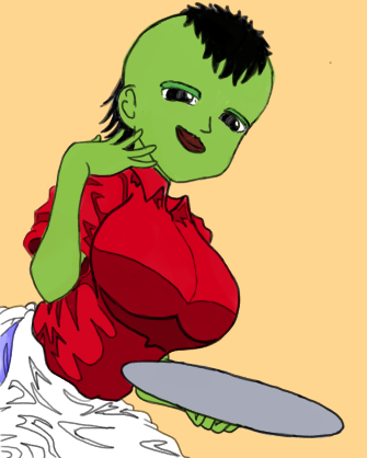 Do you want to be served by this young Pepe Phunk? xD