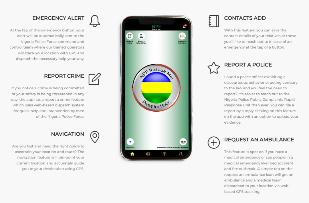 Anyway, i think people should download the app first before asking question. We try our best to take policing close to u; you don't need to attack or condemn the initiative. If u don't believe in it, keep it to urself, and don't discourage others.
