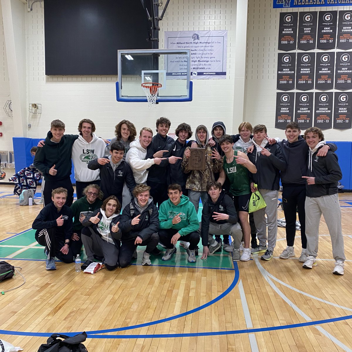 lsw_track's tweet photo. Congrats to the boys and girls teams on winning the Millard North Relays! Outstanding TEAM effort!! #sweep https://t.co/jIuzOvwAmd