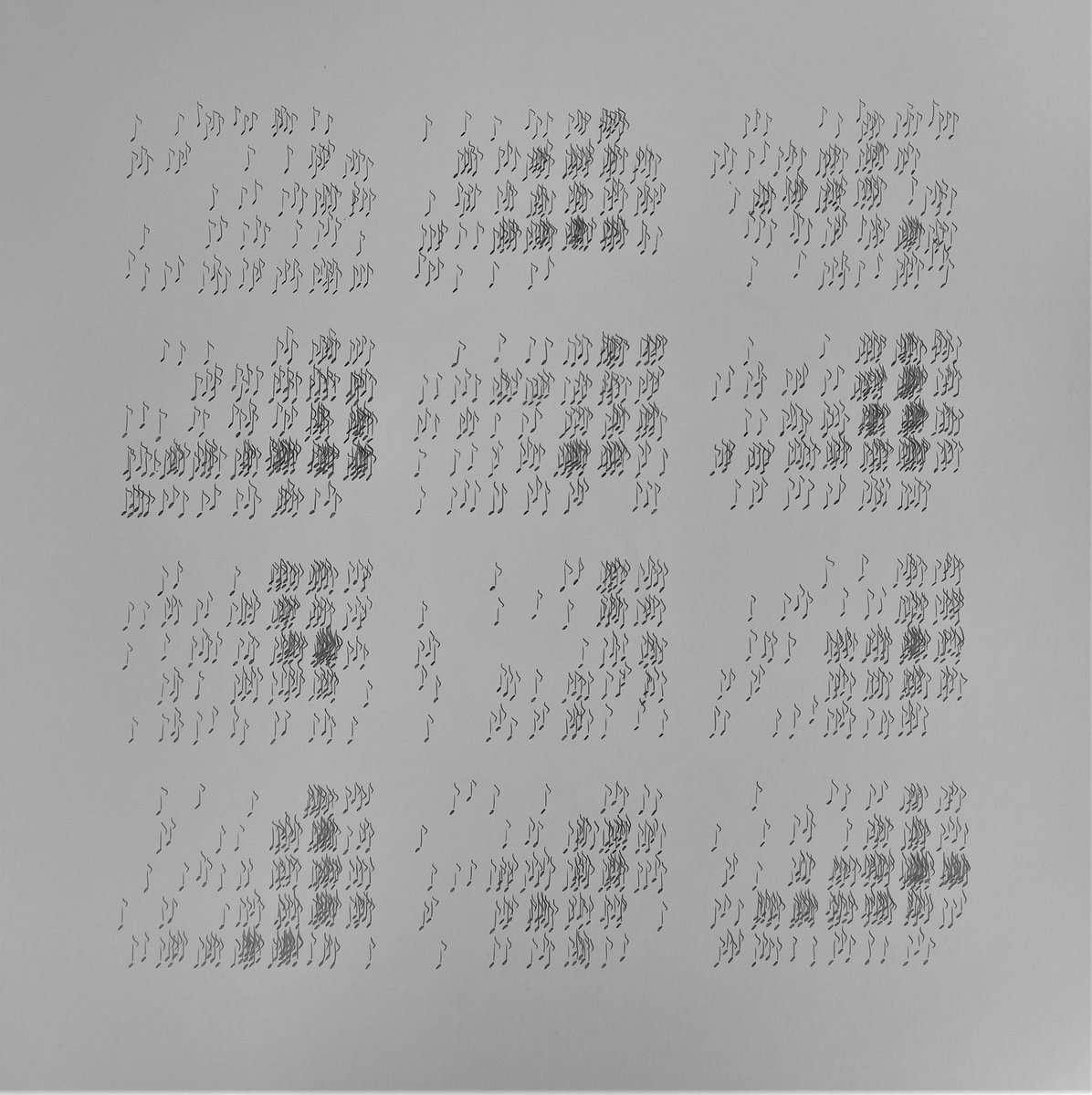 pol_aumedes's tweet photo. Anyades
Presenta totes les actuacions del músic durant disset anys sobreposades en un únic calendari,
de gener a desembre
Grafit sobre paper 60x60cm
#anyades #calendari #actuacions #exposicio #poliedric #cluster https://t.co/446C1HLaIQ