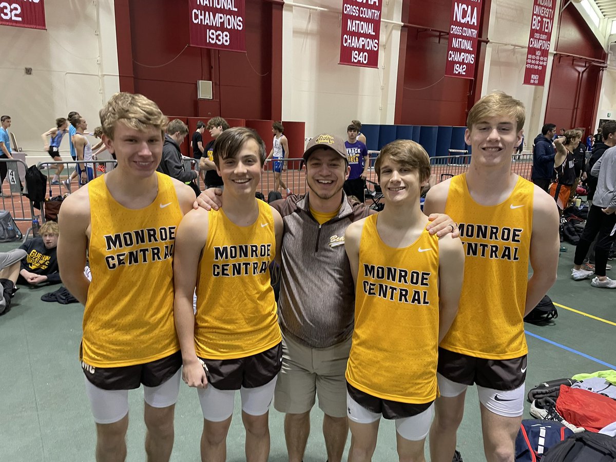 Monroe Central Athletic Training tweet media