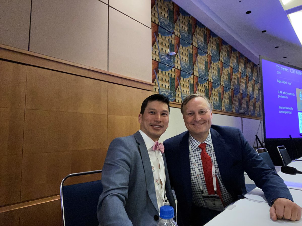 Can you say INNOVATION?! Dr. Ivan Wong and <a href="/drprovencher/">Matt Provencher, MD</a> responsible for distal tibial allograft reconstruction on way to being considered "gold standard"! <a href="/AANAORG/">AANA</a>/<a href="/RJOSociety/">Ruth Jackson Orthopaedic Society</a> annual meeting. <a href="/SteadmanClinic/">The Steadman Clinic</a> <a href="/OrthoColumbia/">Columbia Orthopedics</a> <a href="/Inside_TheMatch/">Inside The Match</a> #orthotwitter