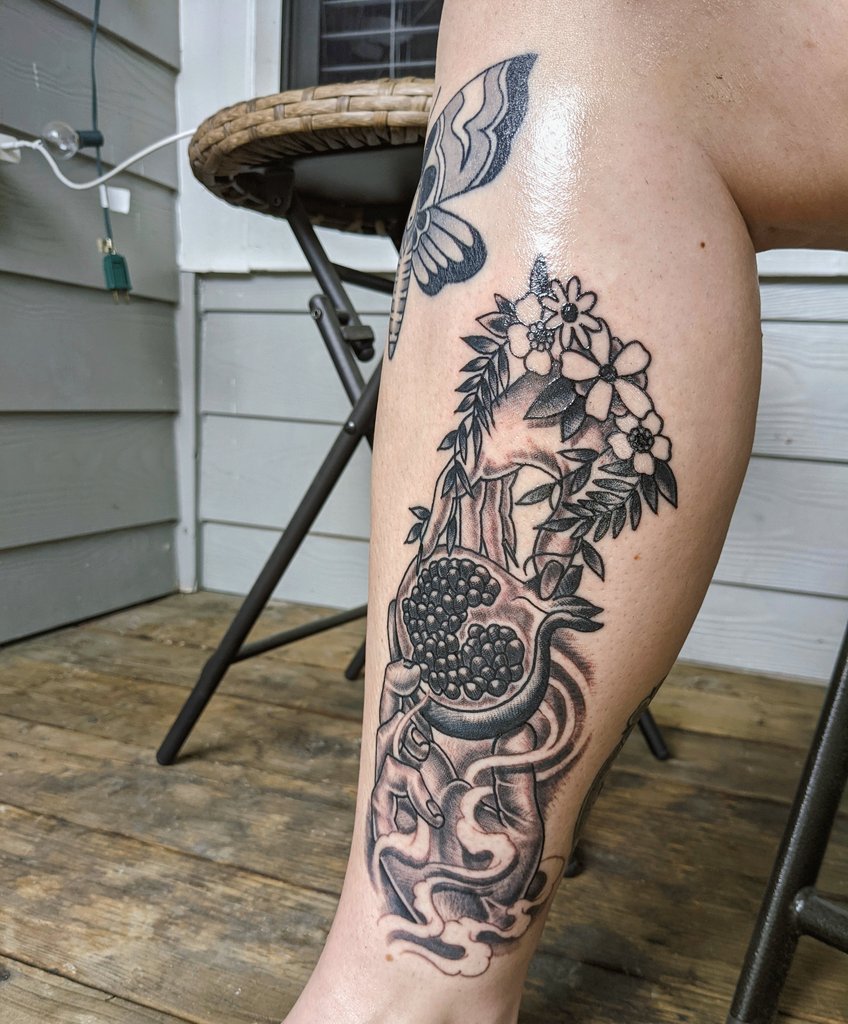 Tattoo Persephone Hades by DinoTattoo on DeviantArt #6 Tattoo Persephone Hades by DinoTattoo on DeviantArt