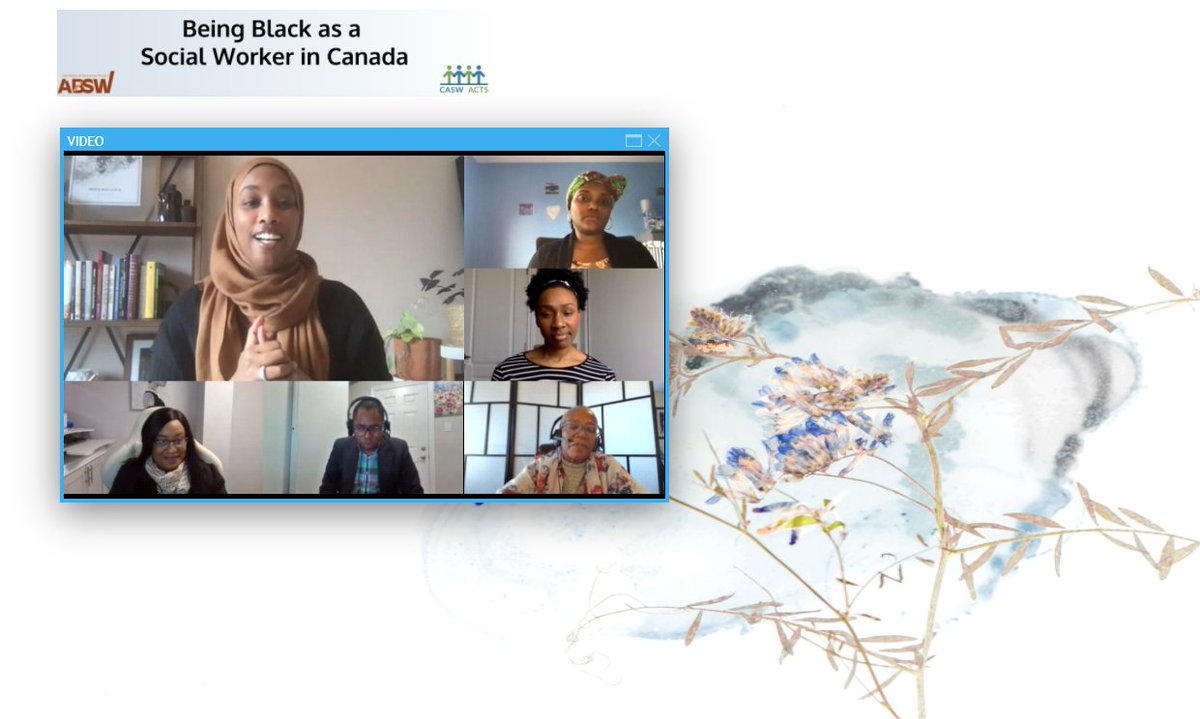 CASW_ACTS's tweet photo. Yusra Osman, who moderated this incredible event, wraps up with final remarks and thanks the panellists for moderating this important space.
Missed the live event? Watch the recording here! https://t.co/xNu1zJJvKU
#BlackHistoryMonth #SocialWorkMonth https://t.co/TxQ7wv5uPB