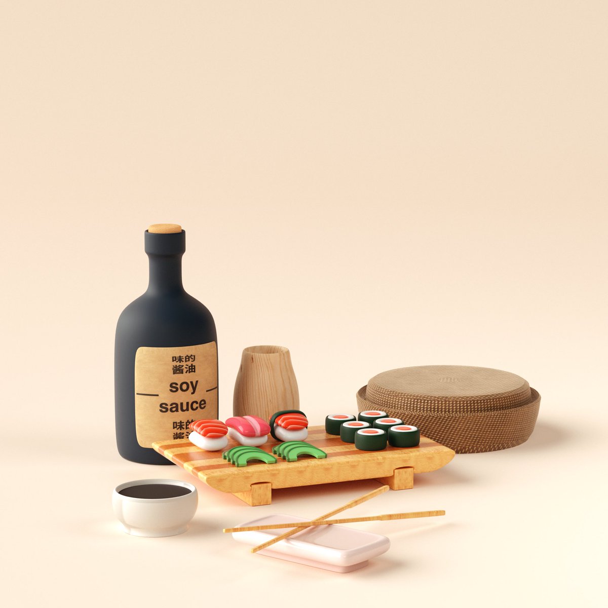 Wip asset to new drop!  
What will the next story be about?🍣🎌
#NFTCommunity #NFTdrop #nftcollectors