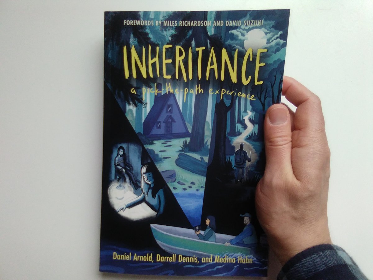 Published!
Thanks to everyone at <a href="/Talonbooks/">Talonbooks</a>!
To Miles Richardson and <a href="/DavidSuzuki/">David Suzuki</a> for the forewords. And to all those listed here: facebook.com/inheritanceexp…
<a href="/INHexperience/">inheritanceexperience</a> a #CYOA-style play ...