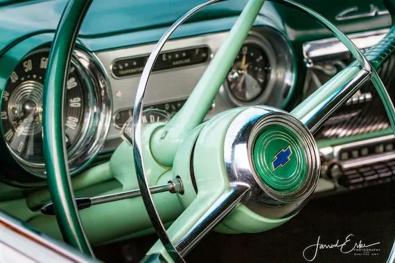erbephoto's tweet photo. Classic Chevy Interior #2 by erbephoto https://t.co/55UEiODMCz via @Etsy #classiccars #chevrolet #chevy #wallart #garagedecor https://t.co/jyXlgS17fM