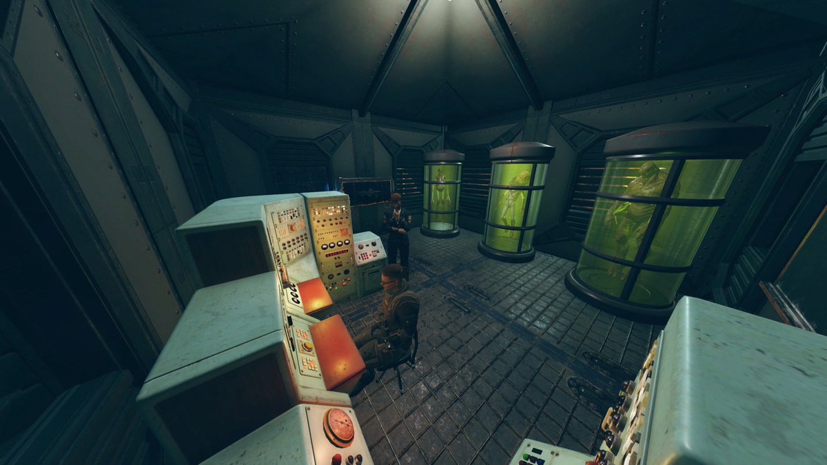 OutcastSteel's tweet photo. Had a good day at the Whitesprings and a think to the Enclave for helping out with the our research center https://t.co/oO3KEhQLbJ